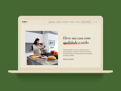 Website: Planejados M&M design graphic design photoshop typography ui ux web web design webdesign website website design wordpress