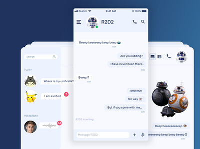 Direct messaging dailyui