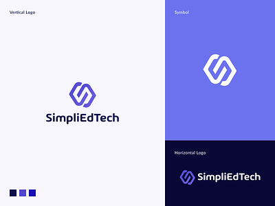 SimpliEdtech Brand Identity brand identity graphic design logo socialmedia stationary website