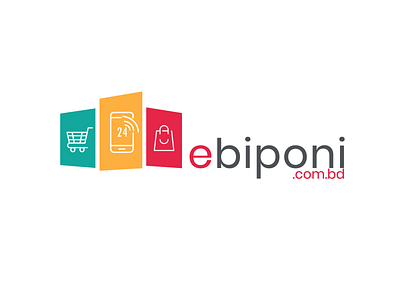 ebiponi.com.bd branding business logo ecommerce logo ecommerce shop ecommerce website logo online shop online shop logo