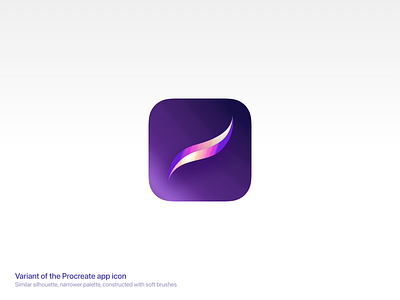 Procreate app icon