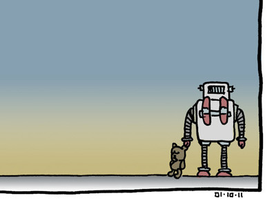 iRobot 2 cartoon robot