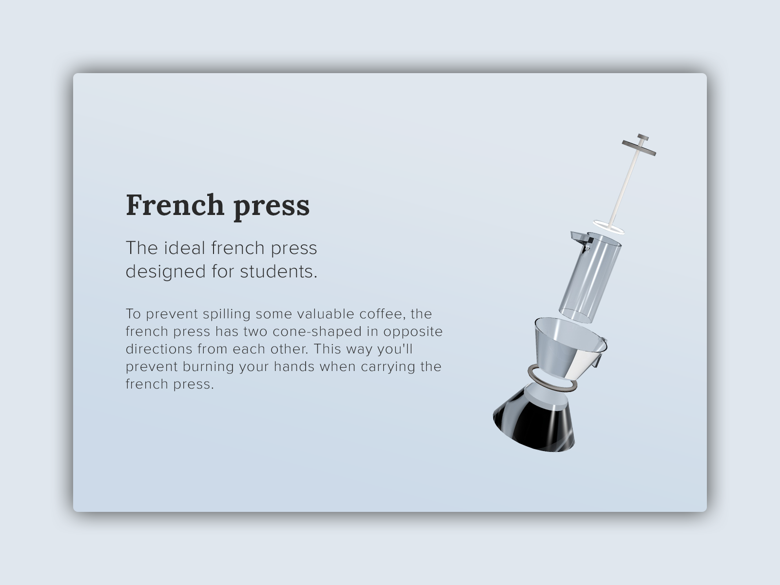 French press by Thijs van 't Leven on Dribbble