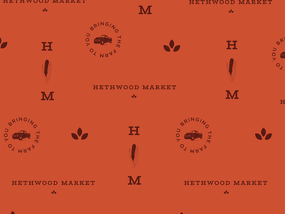Hethwood Market Brand Pattern brand pattern logo market pattern