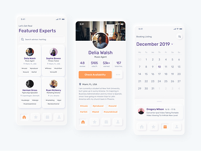 Mobile design for a microconsulting platform