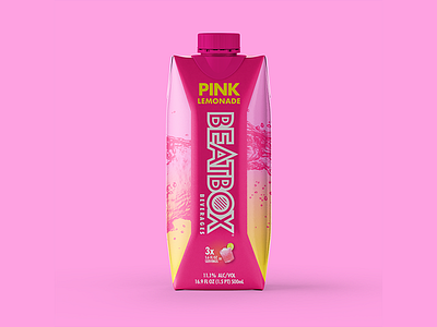 BeatBox Beverages packaging