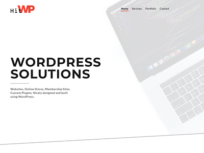 HitWP.com - WordPress dev's portfolio site