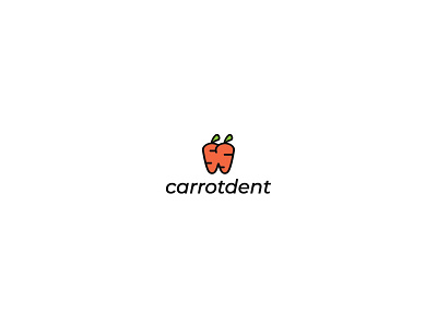 carrotdent brand brand identity branding carrot carrotdent creative creativelogo dent dental design designer logo logo design logo designer logoawesome logotype medical typography