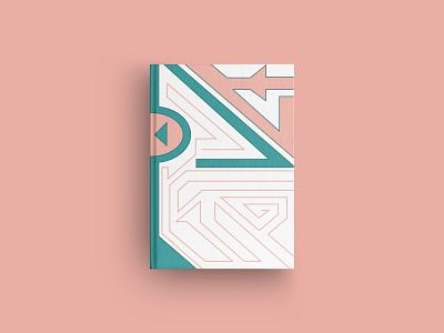 Ba book bookcover brand cover design designer facebook line line art modern modern book notebook