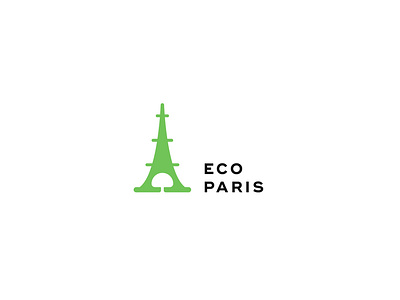 Eco Paris brand creative creativelogo design designer eco ecoparis eiffel eiffel tower icon logo logo design logo designer logoawesome logotype modern paris tree tree logo typography