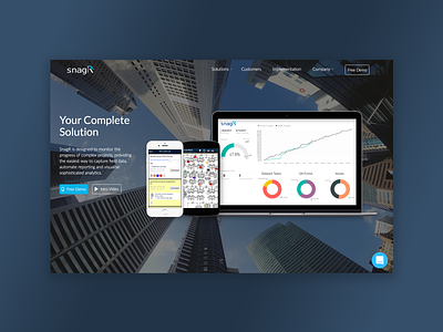 Snagr Website Showcase copywriting corporate branding rebranding website website design