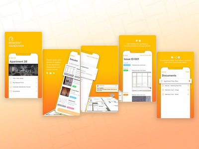 App Store Screenshots Design for SnagR Home