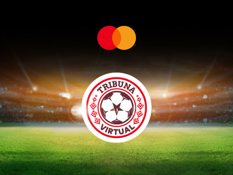 Tribuna Virtual Mastercard animation branding design paraguay soccer