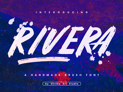 Rivera Brush Font