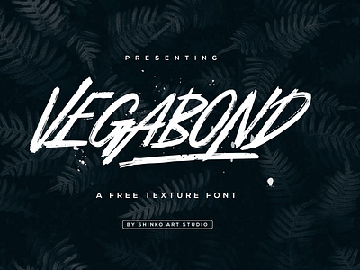 Vegabond - a FREE brush font.