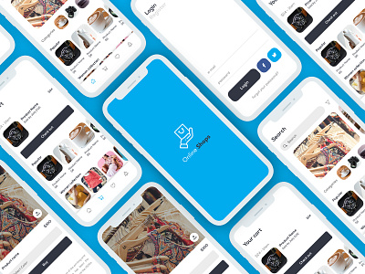 Best Online Shopping Mobile Apps best booking creative logo design illustration online shopping app ui vector