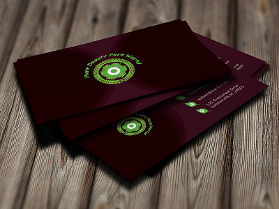 Business Card Design a4 advertising beach beauty business business flyer corporate design modern salon spa vector