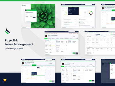 Payroll & Leave Management Dashboard