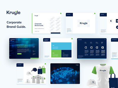 Krugle brand guide brand design brand identity branding corporate design icon illustration logo merchandise style guide typography