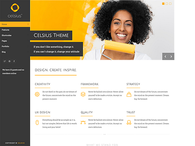 Celsius Theme agency celsius photography responsive theme