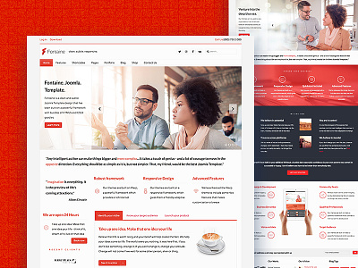 Fontaine Joomla Template v 3.0 Released