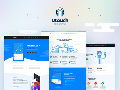 We've released Utouch Business Template agency business clean corporate ecommerce events joomla template marketing responsive seo social startup template