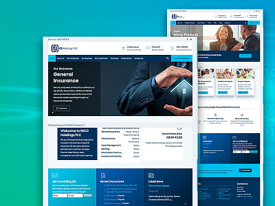 01 - Insurance Website built with Buckle asset management buckle general insurance insurance life template