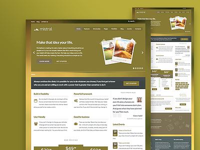 Mistral Template v 2.0 Released business clean corporate joomla mistral template theme