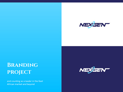 NexGen - Branding branding colors design logo typogaphy ux