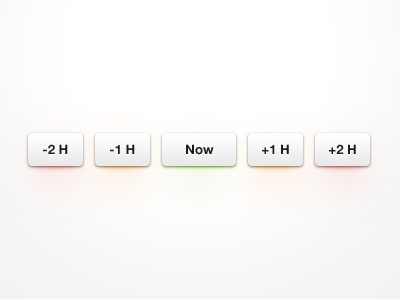 Buttons buttons clean green minimal red ui ux yellow