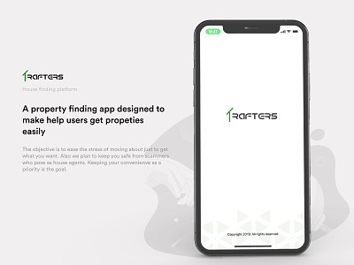 Rafters Property Finder design dribbble figma home mobile app uidesign
