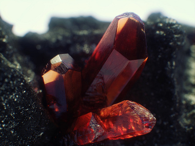 Minerals 3d gems mineral render stone