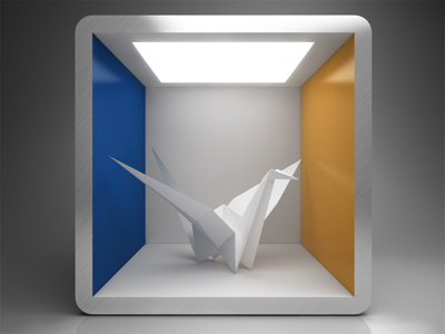 Origami,icon icon light origami