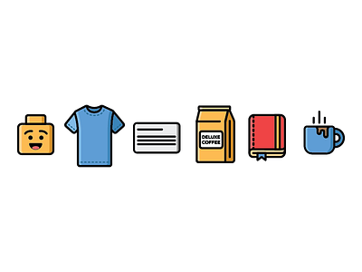 Gift icons 🎁 🎉 book character cute gifting gifts icon set iconography icons lego offerzen