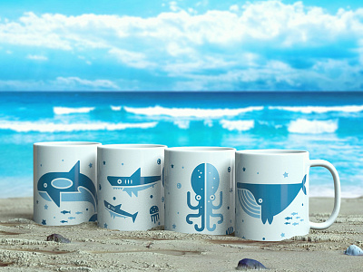 FANVINIL. Ocean mugs