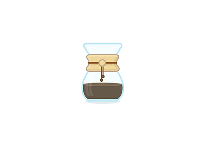 Chemex chemex coffee illustration vector