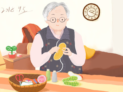 Granny's hobby grandmother