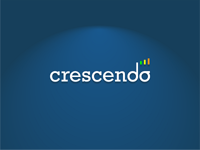 Logo concept for Crescendo brand brand identity design identity logo logotype visual identity wordmark