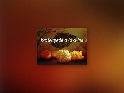 Castanyada a la cuina banner ads banner design castanyada catalonia promotional sweets