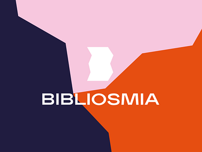 Bibliosmia - bookstore logo design