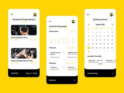 MultiFit Salford App Concept Design