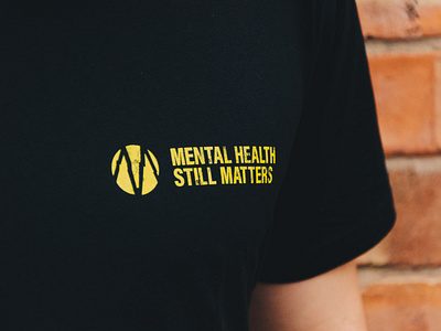 Mental Health Still Matters apparel apparel design brand identity branding creative agency design logo logo design mental health minimal record tshirt design vinyl