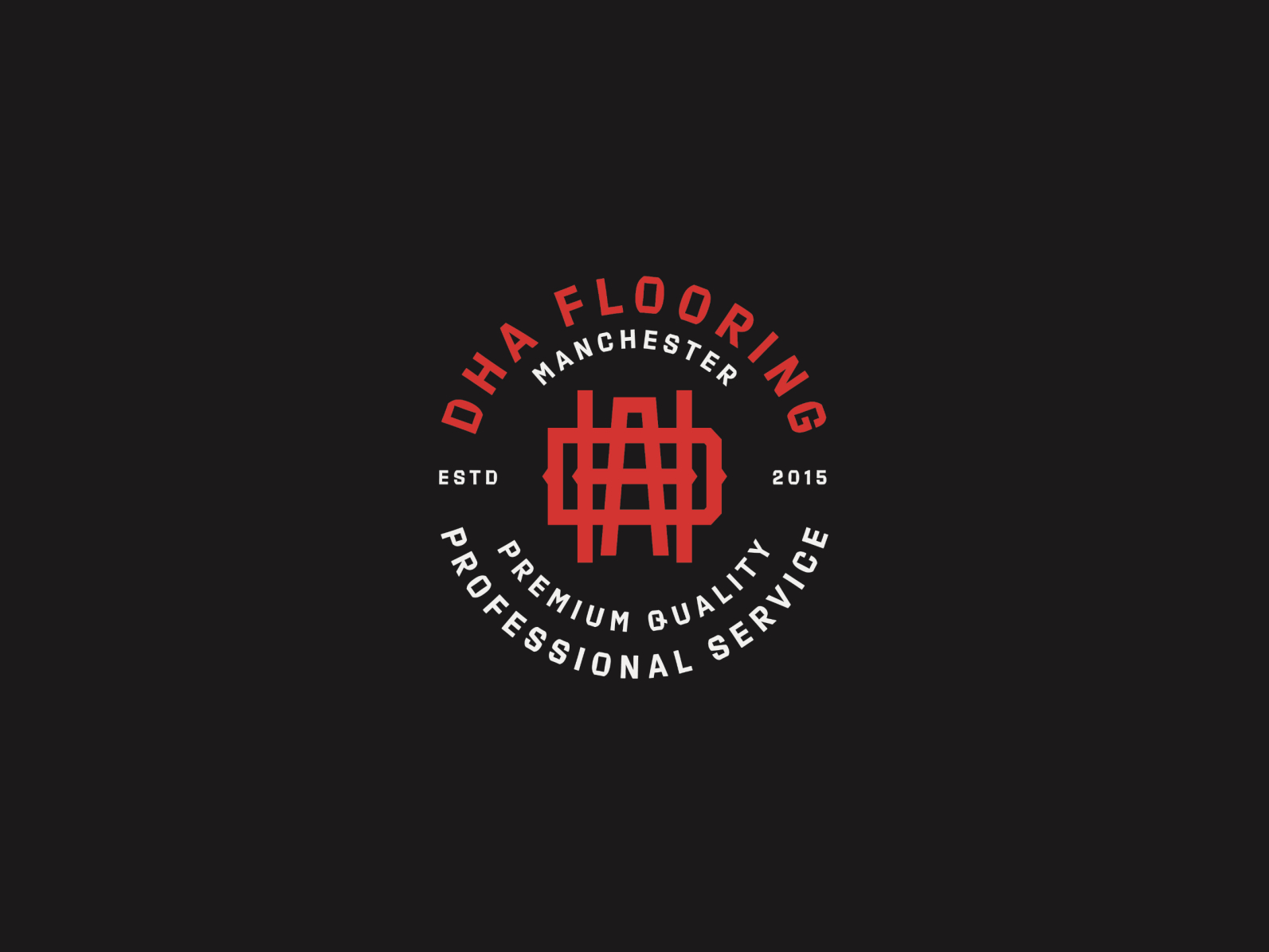 DHA Flooring - Logo Design by Maciej Zielinski on Dribbble