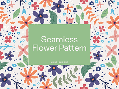 Seamless Flower Pattern floral floral pattern flower pattern flowers pattern patterns vector