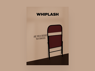 Minimal movie posters #4 - Whiplash minimal poster whiplash