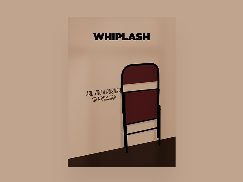 Minimal Movie Posters 4 Whiplash By Dino Sladic On Dribbble