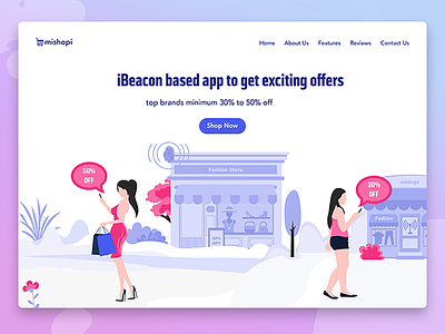 iBeacon based app to get exciting offers