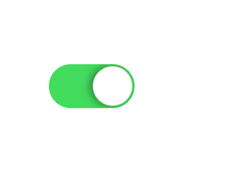 Reverse Toggle animation button design icon ios motion design off on switch switcher toggle transition