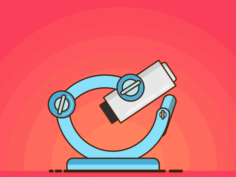 Microscope - loop animation gif gif animation icon animation loop animation medical icon microscope animation motion graphics