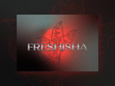 Freshisha Branding branding design e commerce fresh hookah illustration logo shisha typography vector
